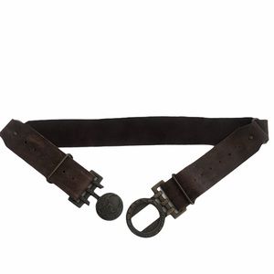 Hugo Boss Brown Leather Belt